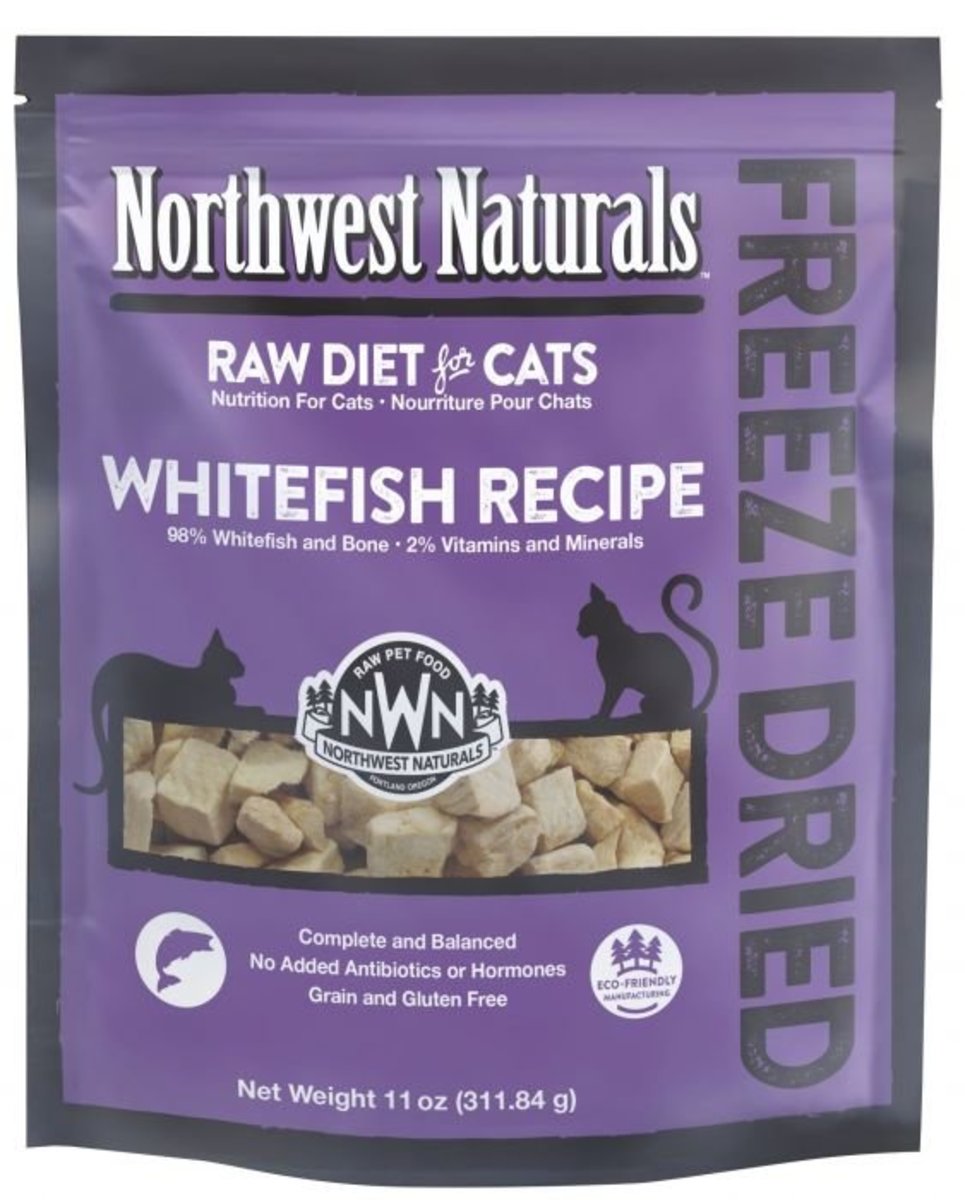 Northwest Naturals 無穀物脫水貓糧-白魚味11oz(紫) (005528)