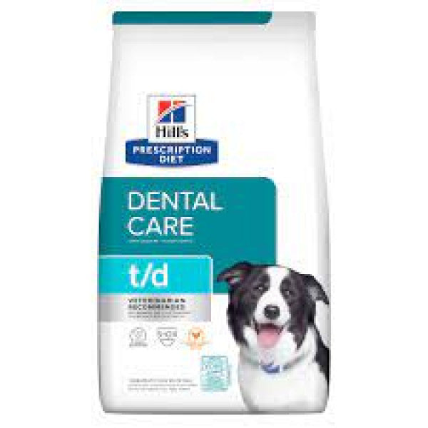 Hill's prescription diet t/d Dental Care (Original ) Canine / 希爾思犬用口腔護理 5lbs (4013)