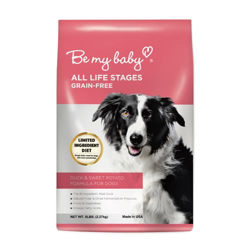 Be My Baby全犬糧-無穀物鴨肉+甘薯配方5lb (000238)