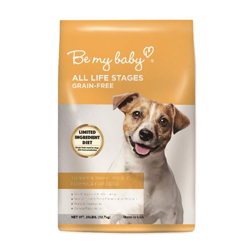 Be My Baby全犬糧-無穀物火雞+甘薯配方25lb (002682)