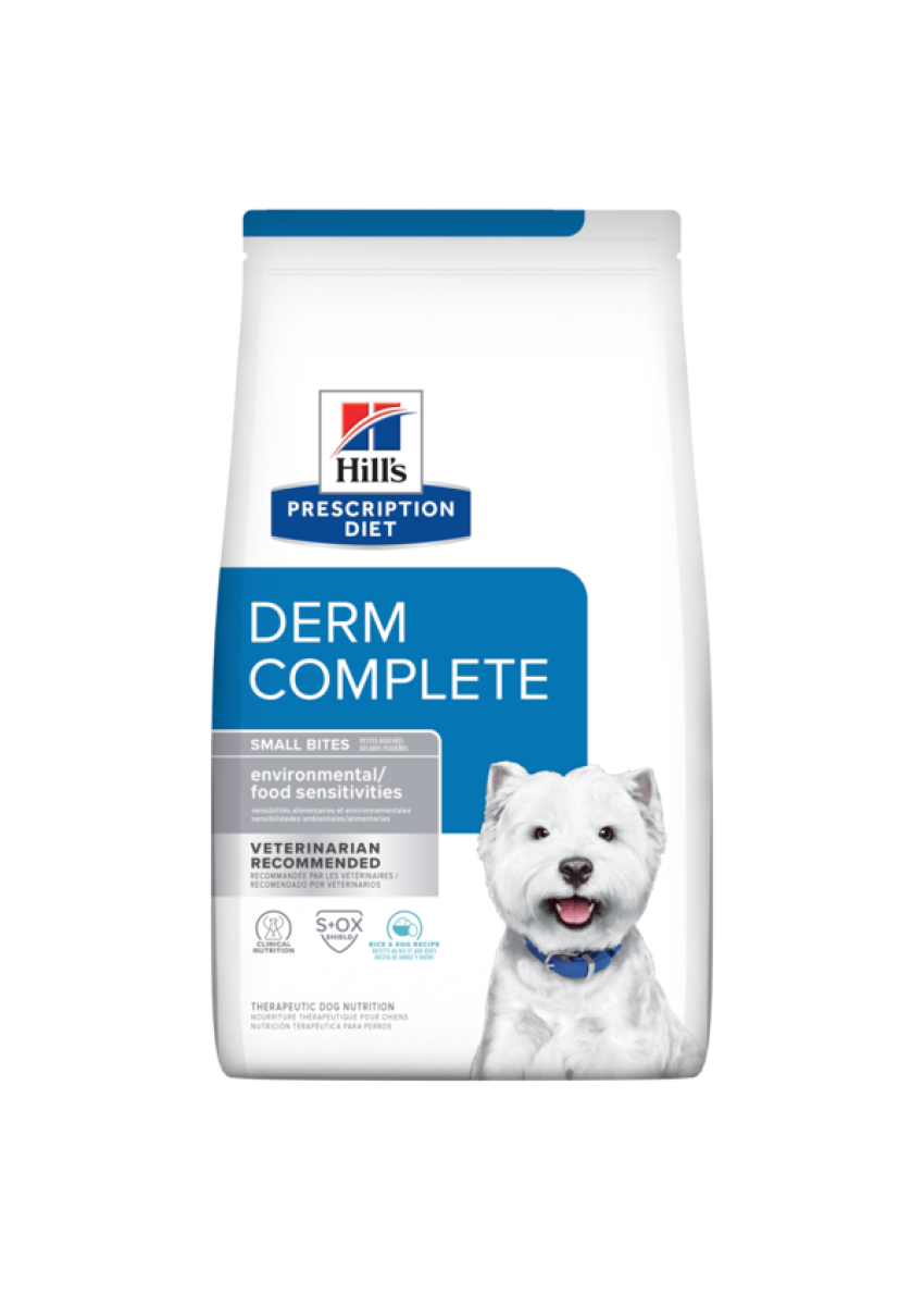 HILL's Prescription Diet Canine Derm Complete Small Bite / 希爾思犬用 皮膚全能照護 1.5kg (605802)