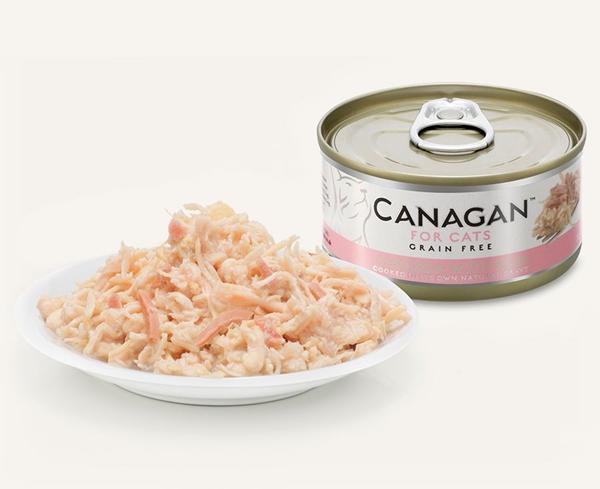 Canagan雞肉伴火腿配方 (貓罐頭) 75g (004326)