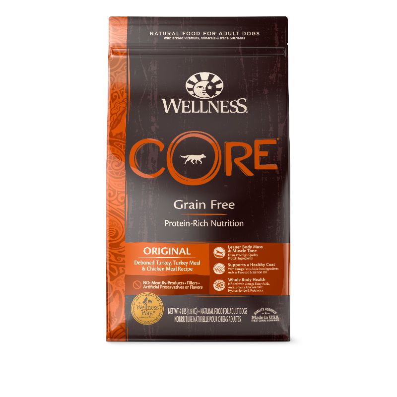 Wellness CORE -無穀物成犬原味雞肉配方4lb (000686)