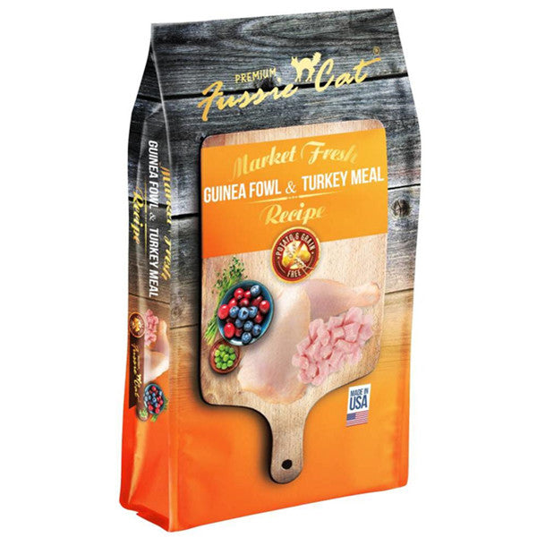 Fussie Cat Market Fresh珍珠雞及火雞配方2lb (007173)