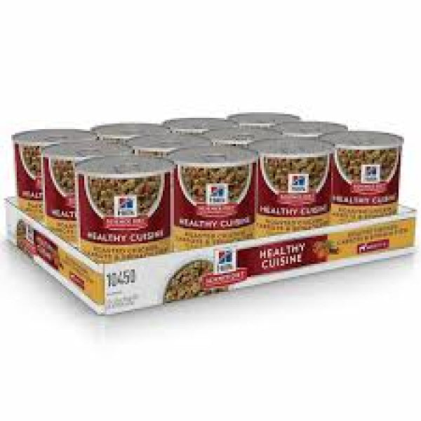Hill's Adult 1-6 Healthy Cuisine For Dogs Canned Food / 希爾思成犬 1-6 健康燉肉配方雞肉及蔬菜狗罐頭12.5oz (10450)