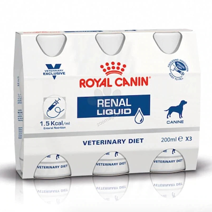 ROYAL CANIN - 成犬腎臟處方營養液 單支200ML X3 / VD RENAL LIQUID 200ML X3