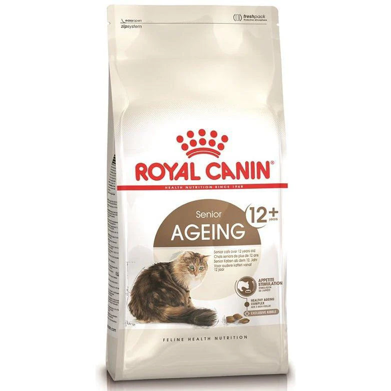 ROYAL CANIN 法國皇家貓乾糧 - 老貓12歲以上 / FHN SENIOR AGEING 12+ 2KG,4KG