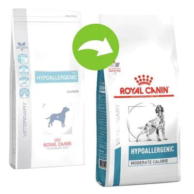 ROYAL CANIN - 成犬低敏感低卡路里處方糧 - HYPOALLERGENIC MC FOR DOGS 1.5KG,7KG