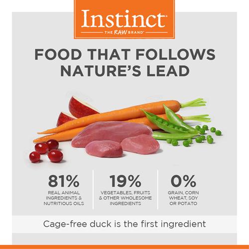 Nature's Variety Instinct本能無穀物鴨肉貓用糧 10lb (004244)