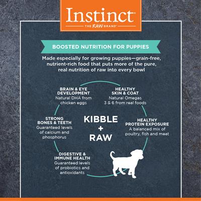 Nature's Variety - Instinct Raw Boost生肉無穀物雞肉幼犬用糧 4lb (003680)