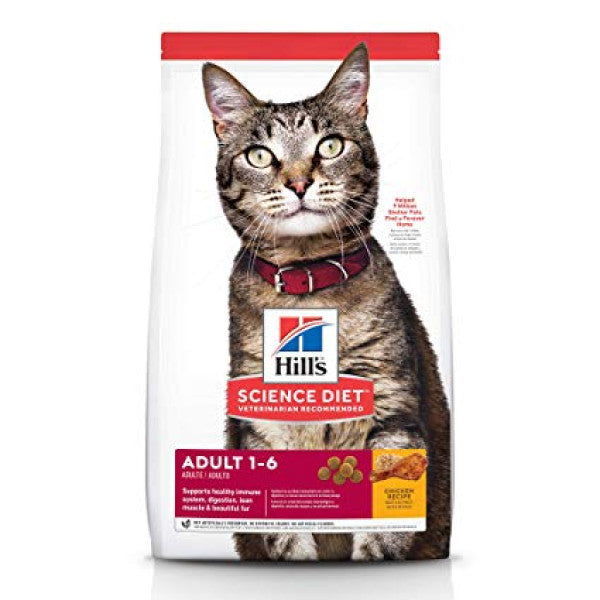 Hill's Science Diet Dry Cat Food, Adult, Chicken Recipe / 希爾思成貓配方 10kg (10296HG)