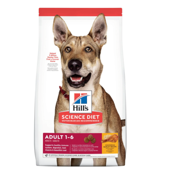 Hill's Adult Advanced Fitness Original Bite Chicken For Dogs / 希爾思成犬優質健康雞肉配方(標準粒)15lbs (603796)