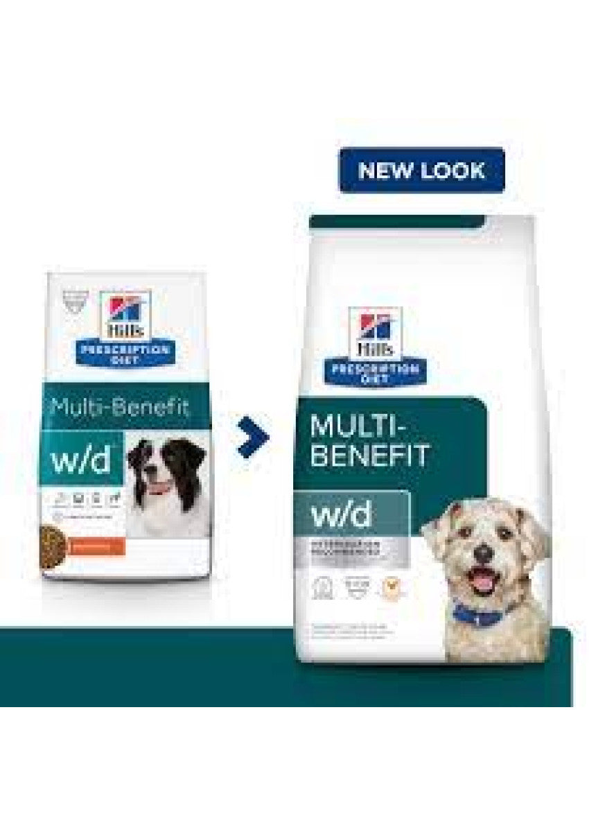 Hill's prescription diet w/d Digestive / Weight / Glucose Management Canine / 希爾思犬用消化/體重/血糖 管理 1.5kg (10080HG)