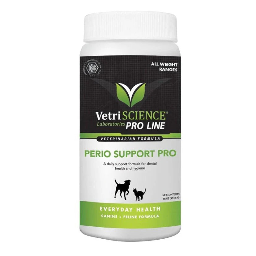 VETRISCIENCE - PERIO SUPPORT PRO (ORAL CARE) 16OZ 貓狗牙齒保健粉