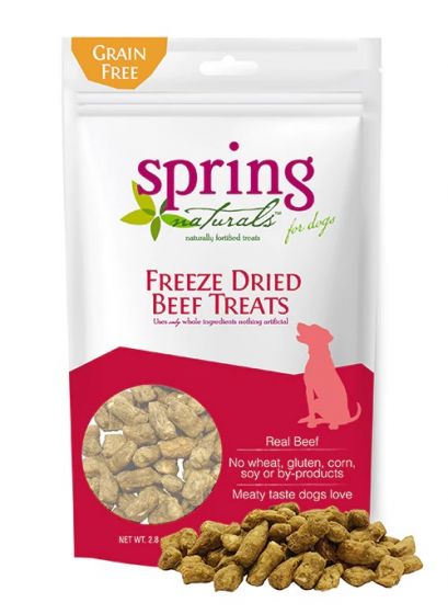 Spring Naturals冷凍脫水牛肉狗小食80g (SN-FTD-0002)