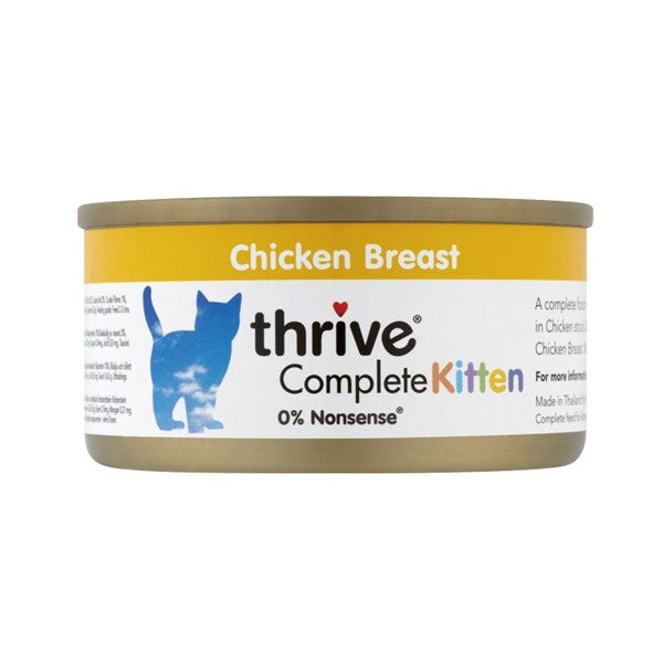 Thrive幼貓主食罐 - 雞胸肉75g (004278)