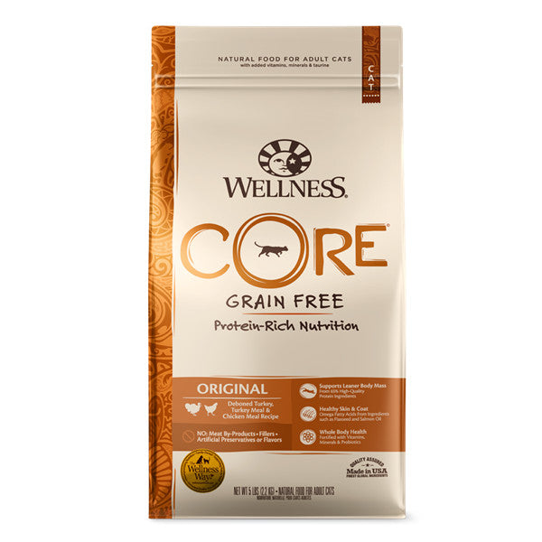 Wellness CORE - 貓糧-無穀物經典原味配方5lb (00680)