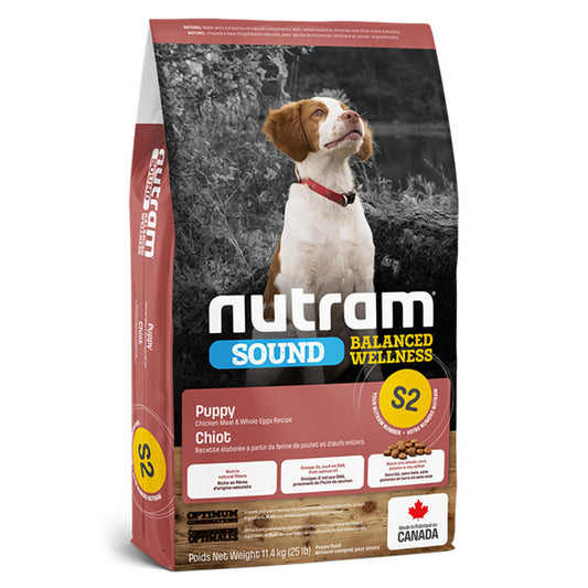 Nutram Sound S2 幼犬天然糧(雞肉) 11.4kg (003716)