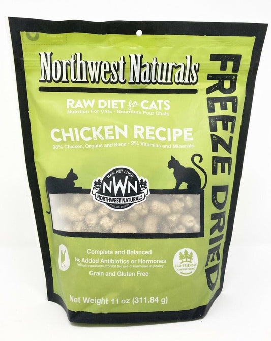 Northwest Naturals無穀物脫水貓糧-雞肉味11oz(綠) (002639)