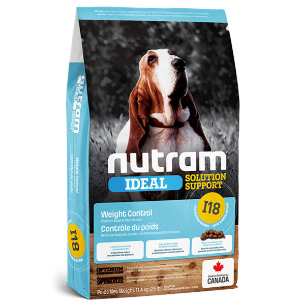 Nutram Ideal I18體重控制天然狗糧2kg (003201)