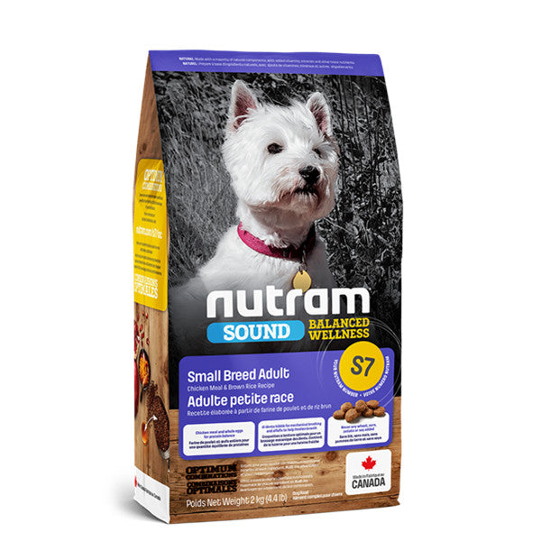 Nutram Sound S7 小型成犬天然糧(雞肉)5kg (NT-S7-5K)