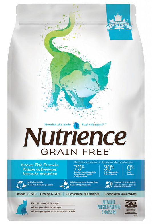 Nutrience無穀物八種魚全貓配方5.5lb (003338)