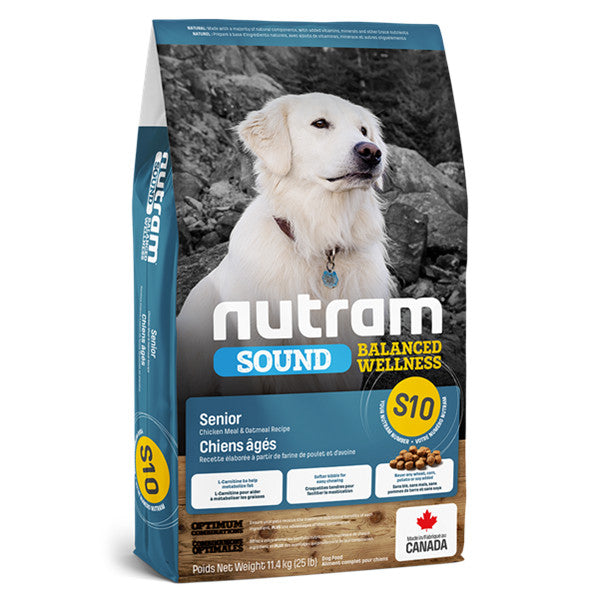 Nutram Sound S10 老犬天然糧(雞肉) 2kg (003348)