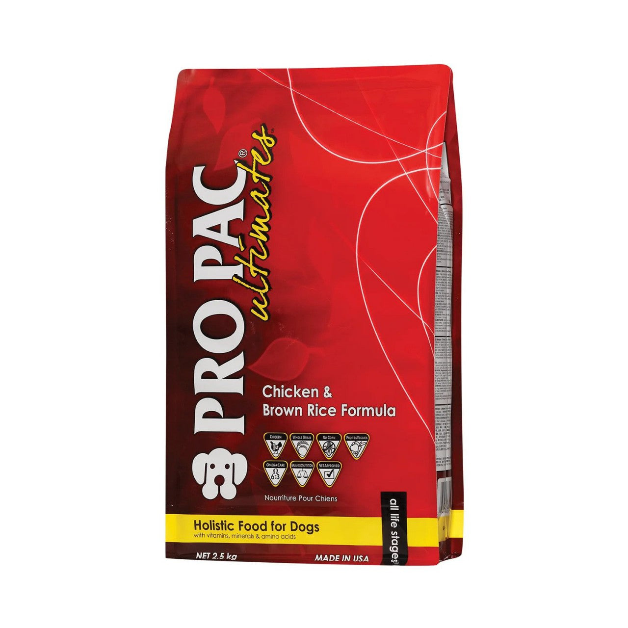 Pro Pac全天然成犬配方(雞&糙米)2.5kg (003625)