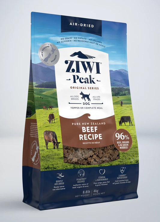 ZiwiPeak風乾狗糧-牛肉配方4kg (004380)