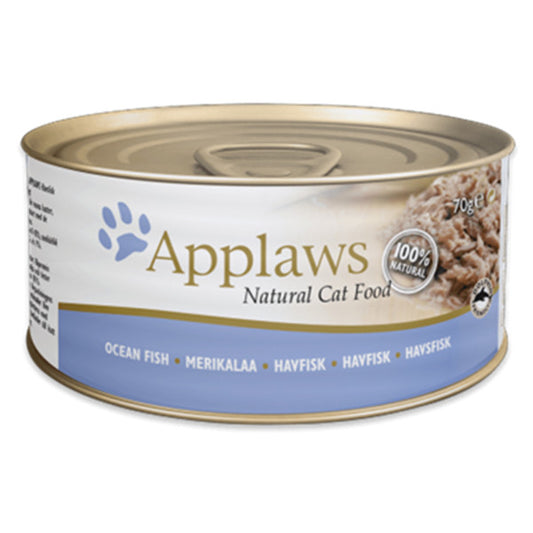 Applaws 全天然貓罐頭 - 海魚156g (005738)