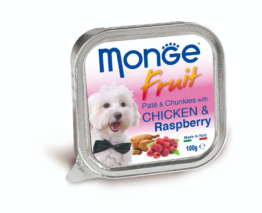 Monge Fruit 雞肉山莓狗餐盒100g (006170)