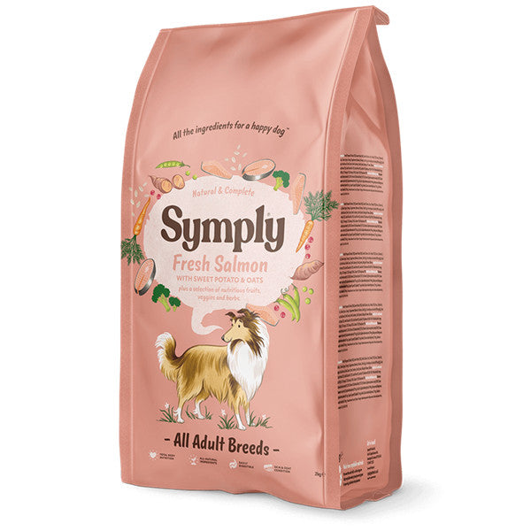 Symply - 成犬糧-鮮三文魚皮膚問題配方 2kg