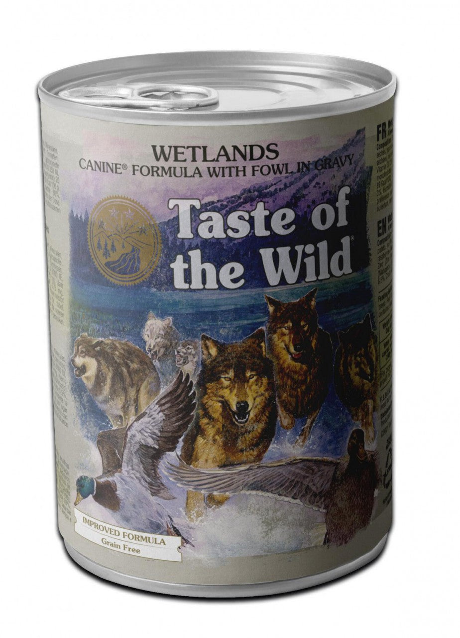 Taste of the Wild - 無穀物狗罐頭主食罐 湯汁煮雞肉粒(成犬糧) 390g (007060)