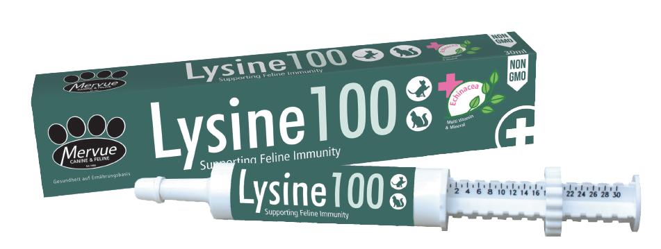 Mervue Lysine 100 30ml 補充劑 (貓感冒終結者) (007202)