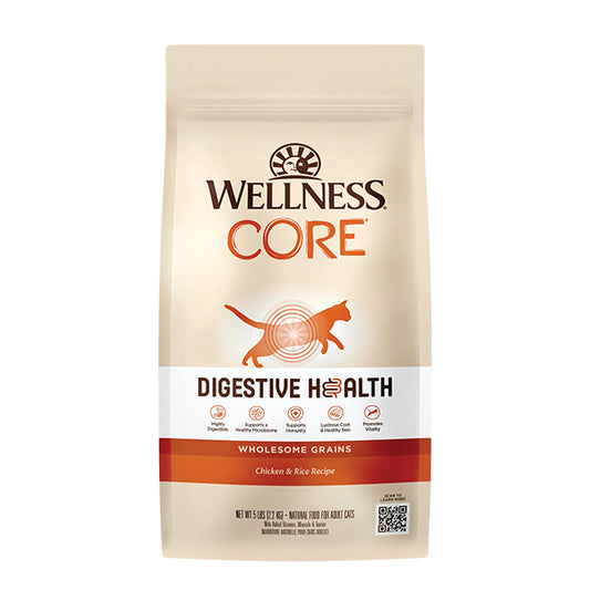 Wellness Core - 消化易成貓糧-嫩雞肉飯配方5lb (007259)