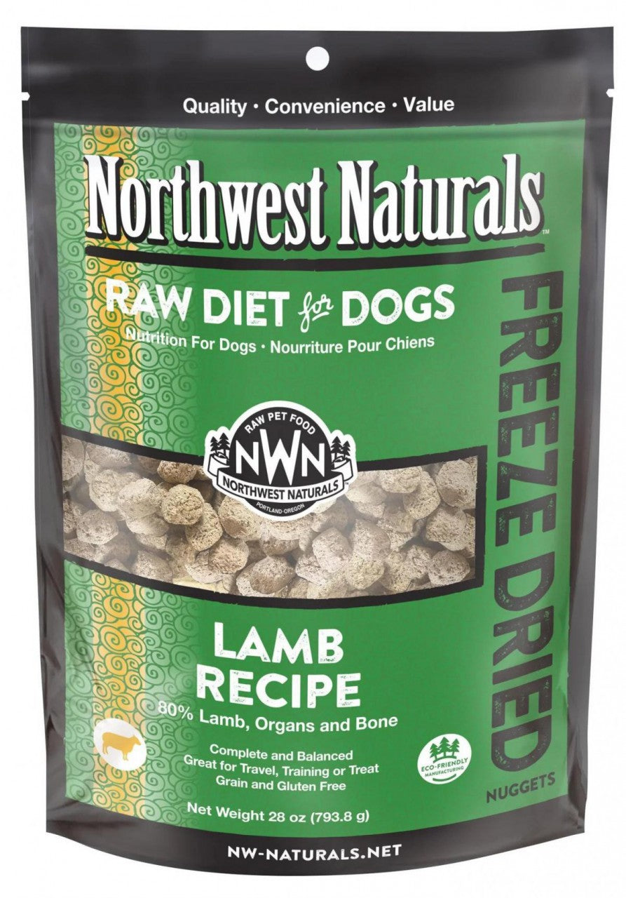 Northwest Naturals 無穀物脫水狗糧-羊肉味 28oz (007308)