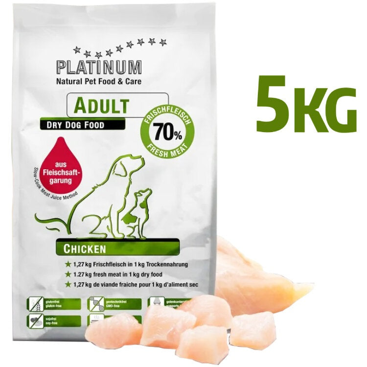 Platinum白金-成犬配方鮮肉糧 鮮雞肉 5kg (007367-5K)