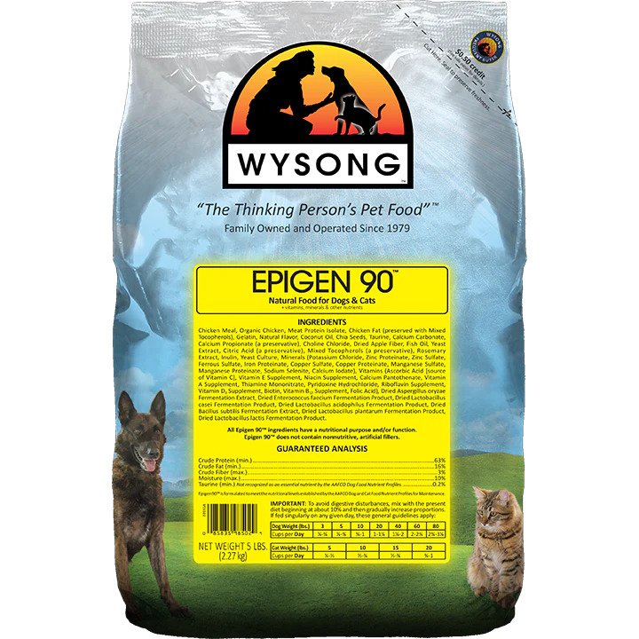 Wysong威森 - EPIGEN 90 - 63%蛋白無澱粉貓犬糧5lb (007482)