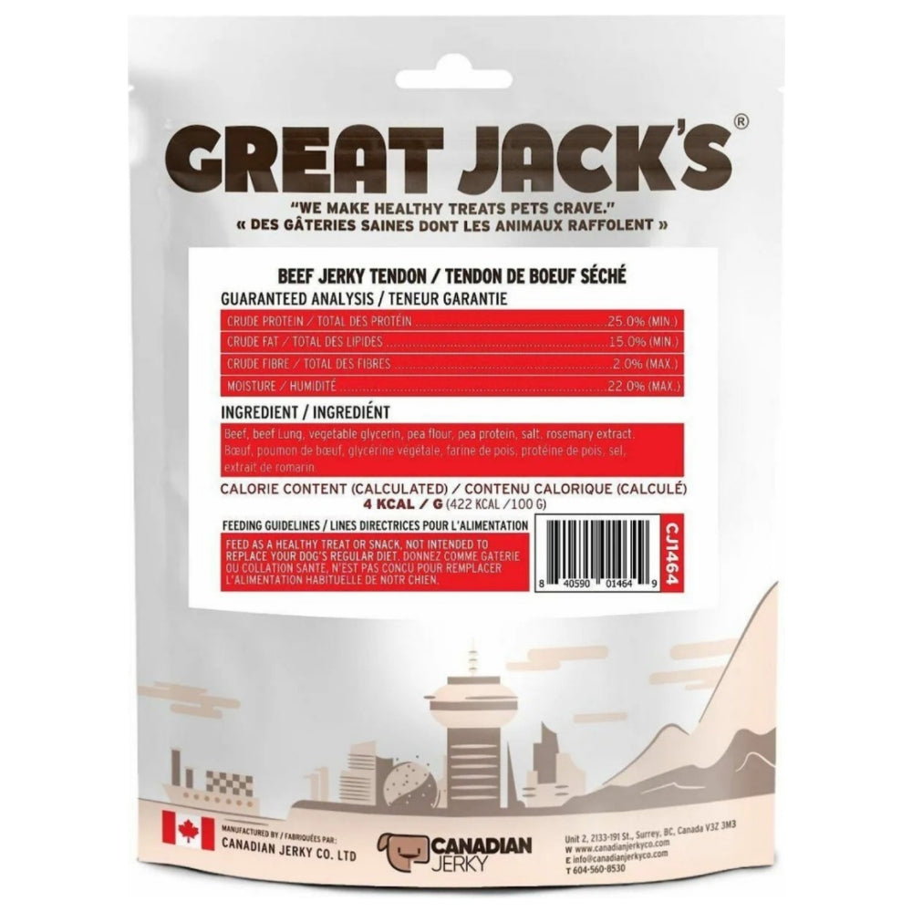 Great Jack's犬用天然風乾小食-牛肉乾嫩條8.1oz(230g) (007754)