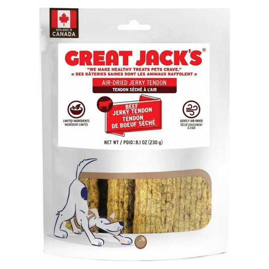 Great Jack's犬用天然風乾小食-牛肉乾嫩條8.1oz(230g) (007754)