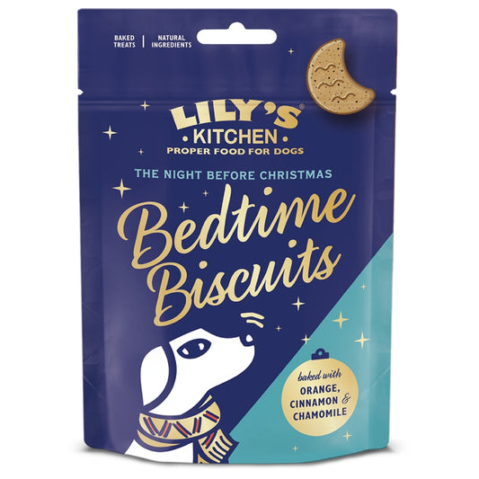 Lily's Kitchen犬用小食 - 聖誕睡寶寶狗狗曲奇餅(2023聖誕限量發售) 80g (007757)