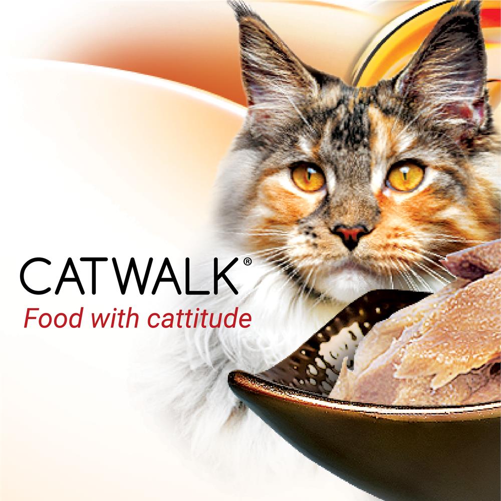 CATWALK貓主食罐頭 - 鰹吞拿魚80g (007765)