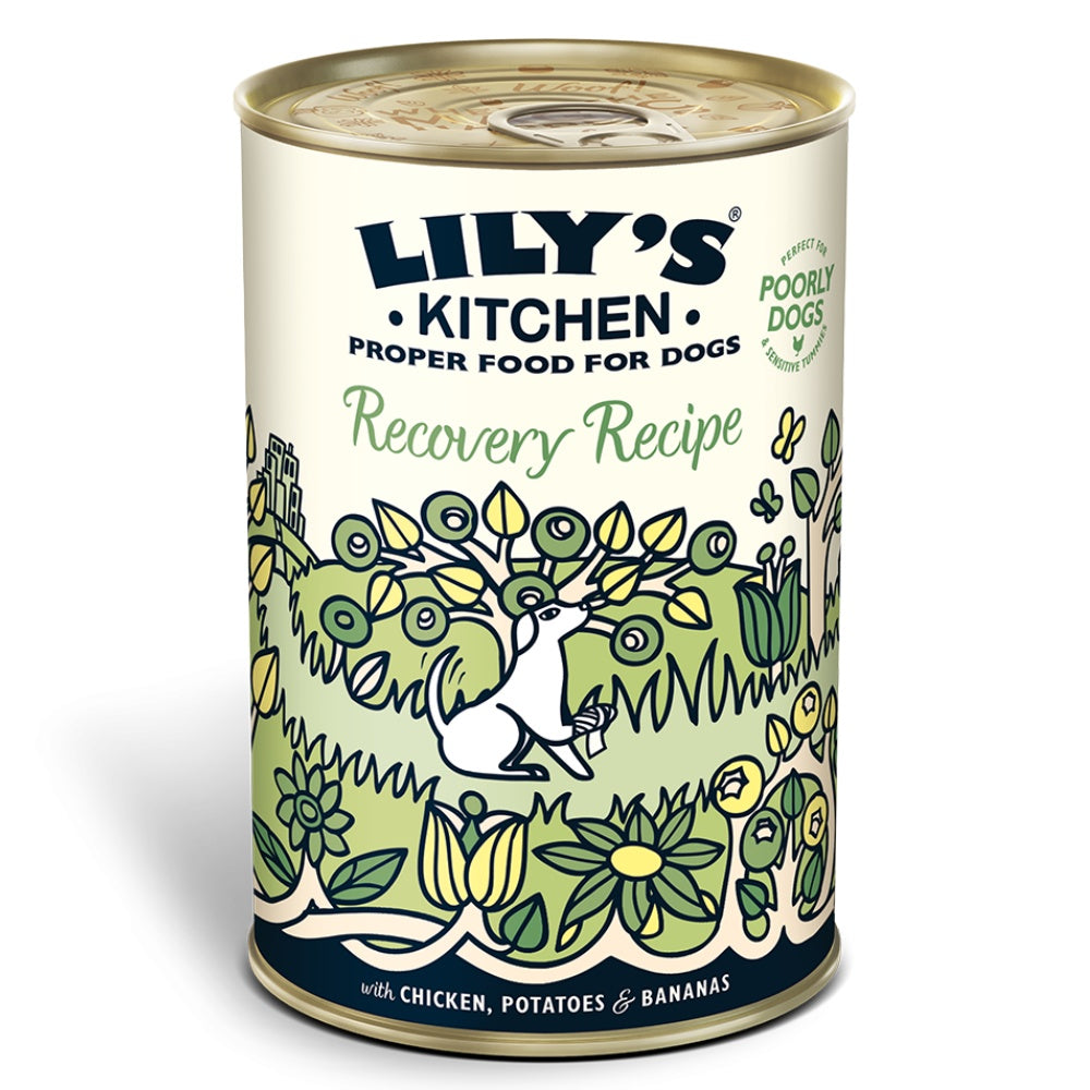 Lily's Kitchen - 天然犬用主食罐 - 腸胃進補餐400g (007804)