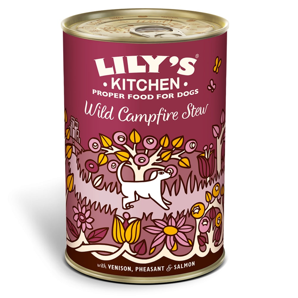 Lily's Kitchen - 天然犬用主食罐 - 野味燉鍋400g (007805)