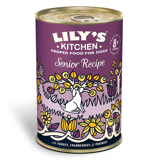 Lily's Kitchen - 天然犬用主食罐 -老犬專用餐400g (007807)