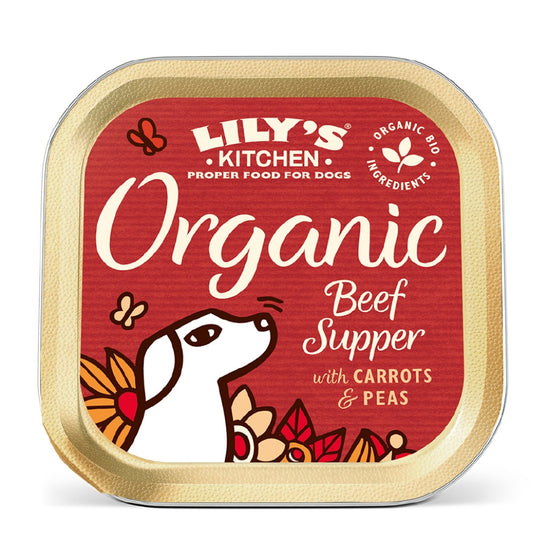 Lily's Kitchen - 有機犬用主食餐盒 - 有機牛肉特餐150g (007812)