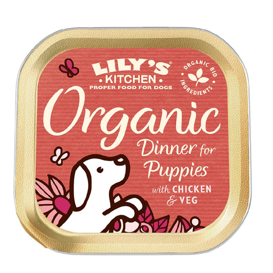 Lily's Kitchen - 有機犬用主食餐盒 - 有機幼犬特餐150g (007814)