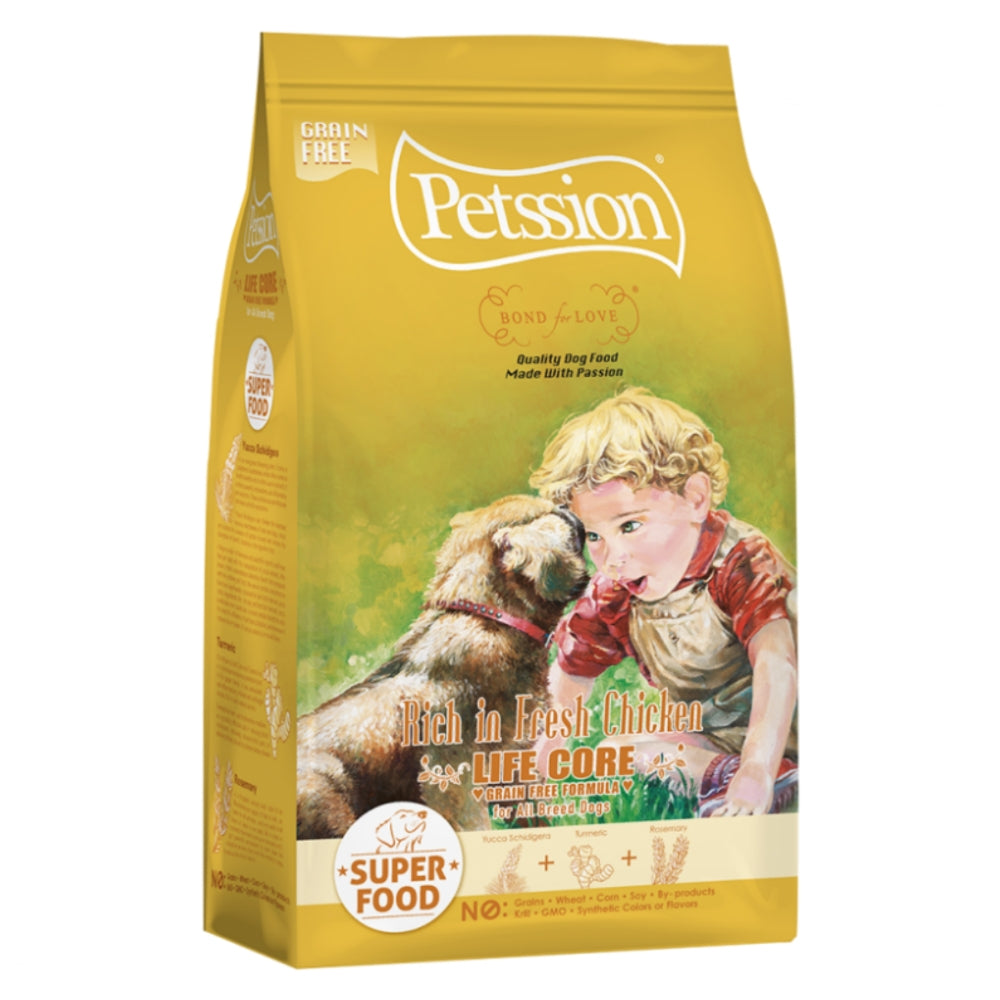 Petssion比心 - Life Core無穀物狗糧 - 雞肉12lb (6113)