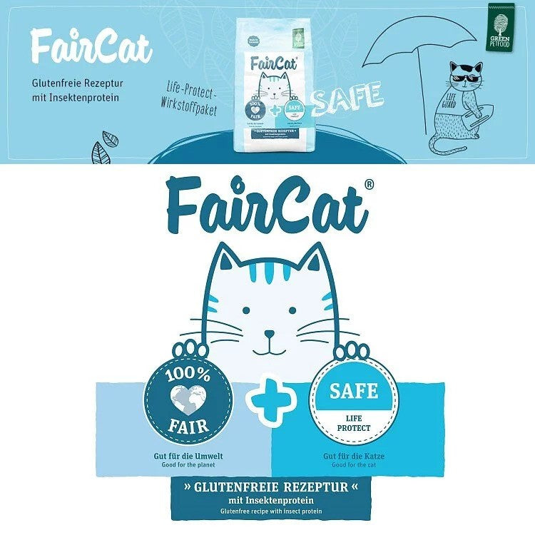 Green Pet Food - FairCat Safe逆轉過敏貓糧(腸胃及皮膚防敏)7.5KG (007874)