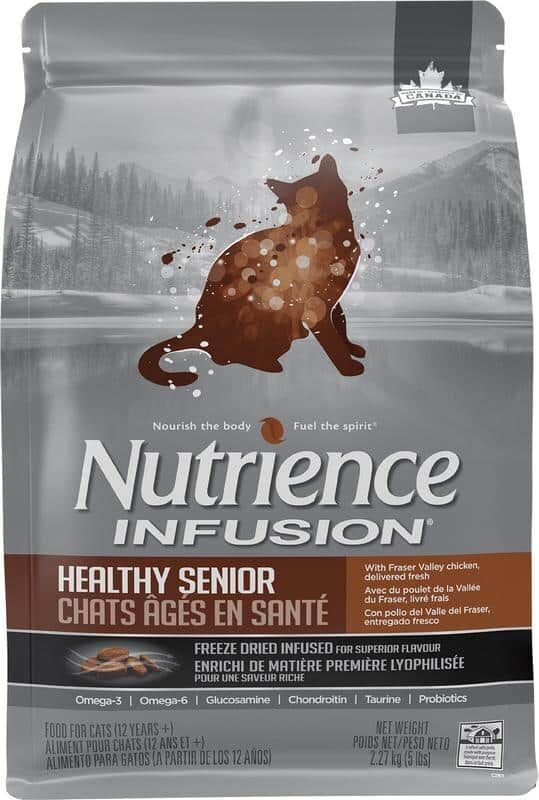 Nutrience Infusion凍乾外層鮮雞肉高齡貓配方5lb (008008)